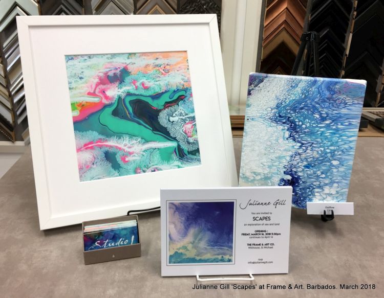 Frame & Art Exhibition Scapes by Julianne Gill What's On In Barbados